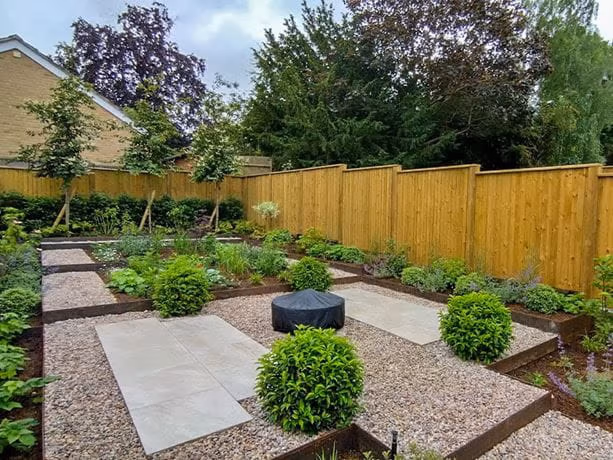 feather board fence